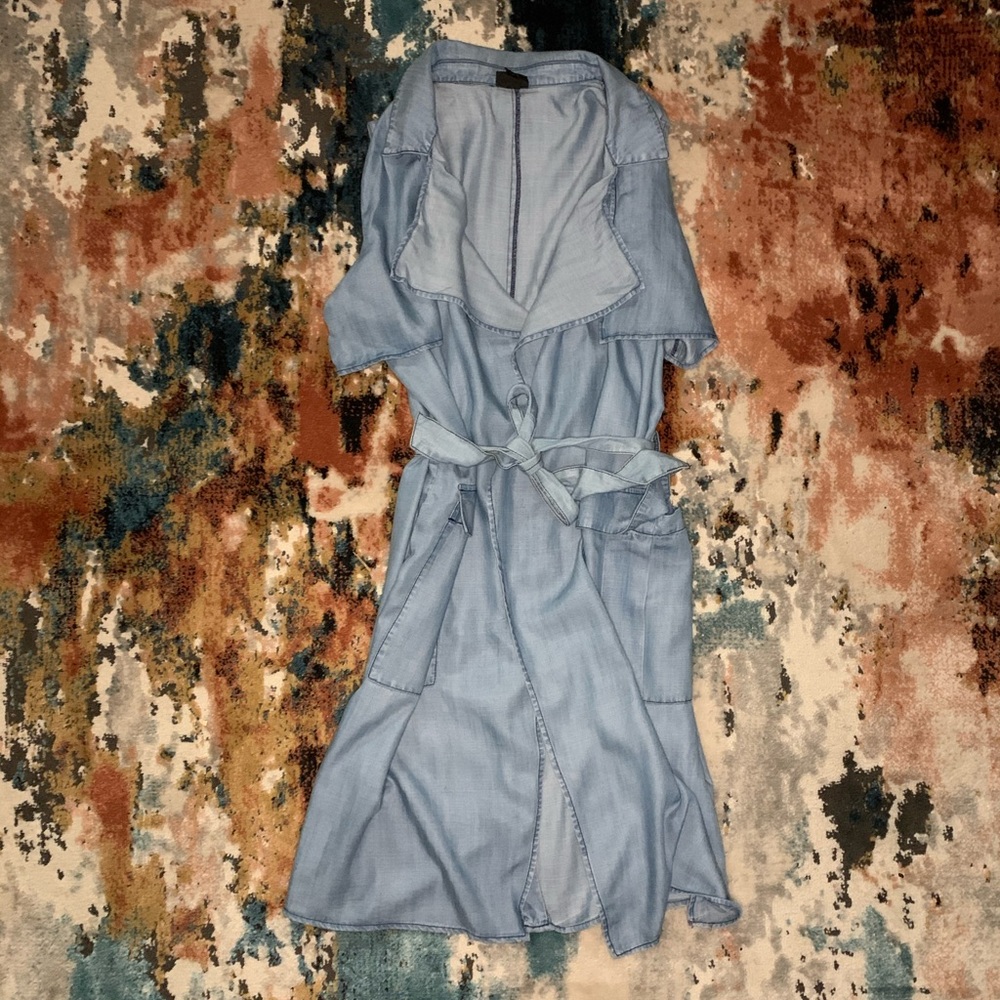 Chambray duster